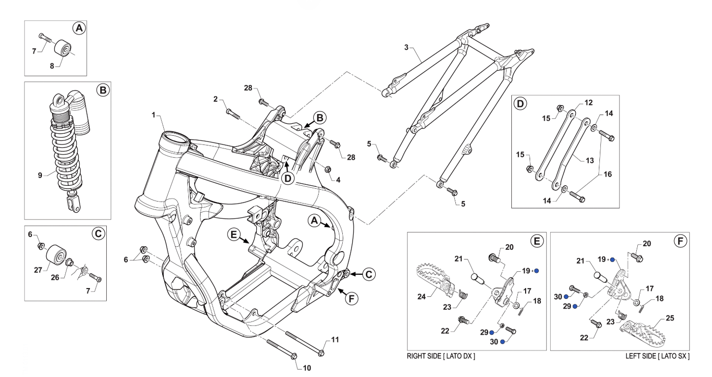 2T 85/100/112 MX JUNIOR 2025/2026 - FRAME